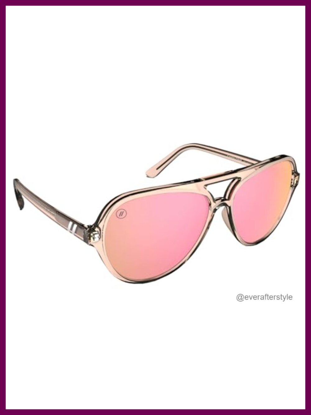 Polarized Aviator Sunglasses with Wrap-Around Frames 100% UV Protection